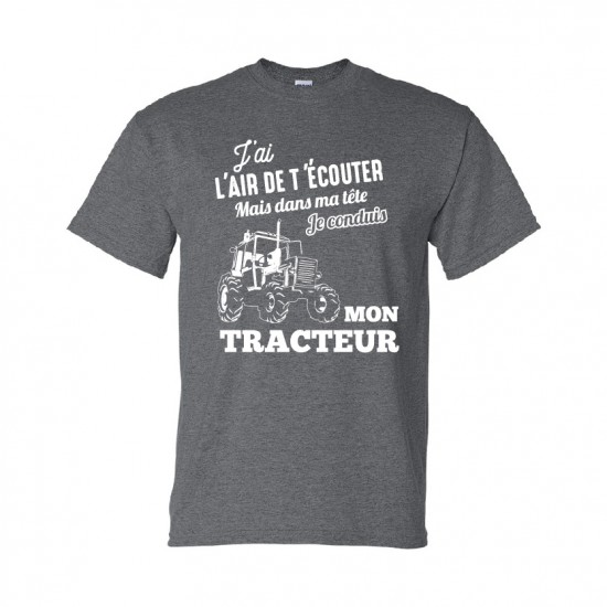 T-Shirt modèle "Mon tracteur" 